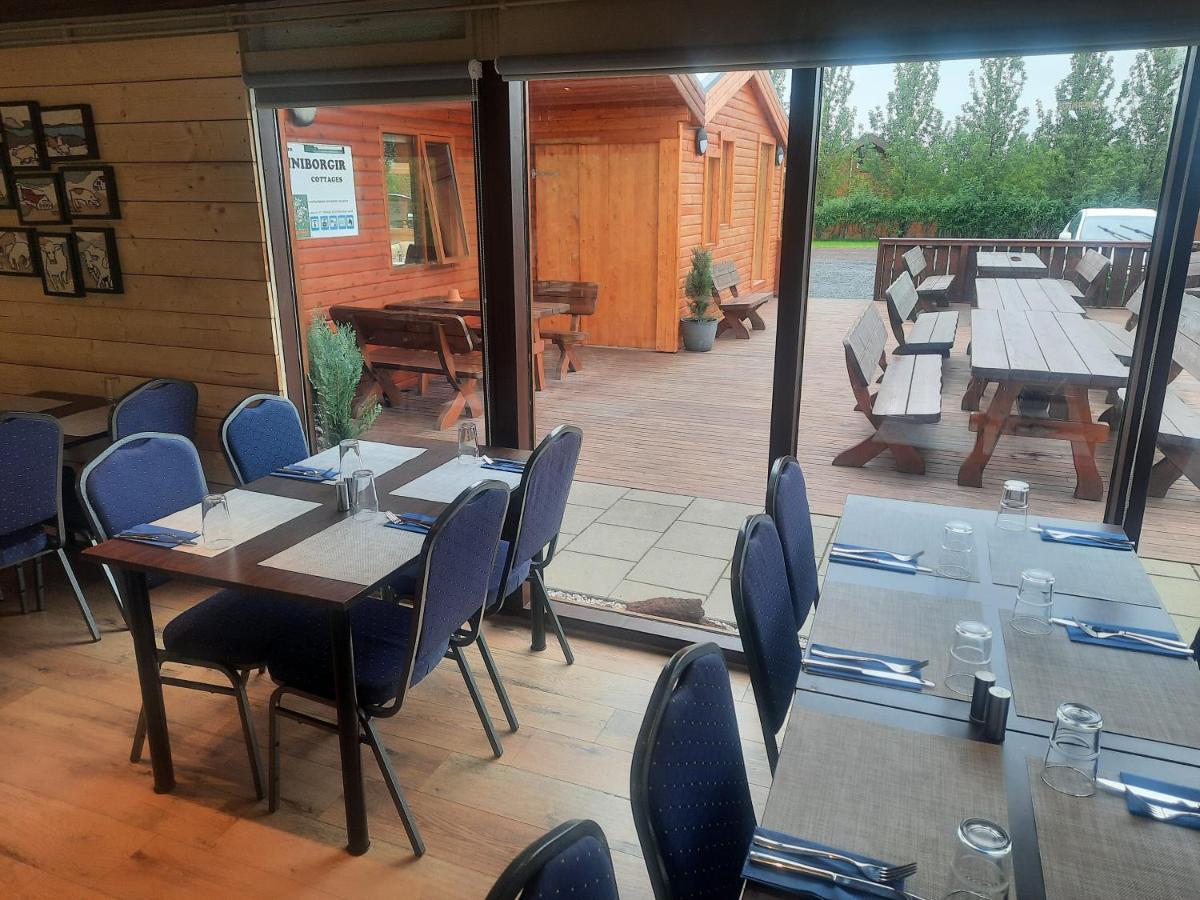 Minniborgir Cottages & Restaurant Selfoss Exterior foto